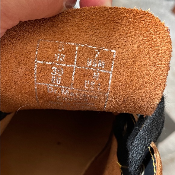 De Martens CHURCH VINTAGE MONKEY BOOTS Leather Lace-Up - Picture 10 of 13